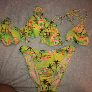 3 piece bikini set